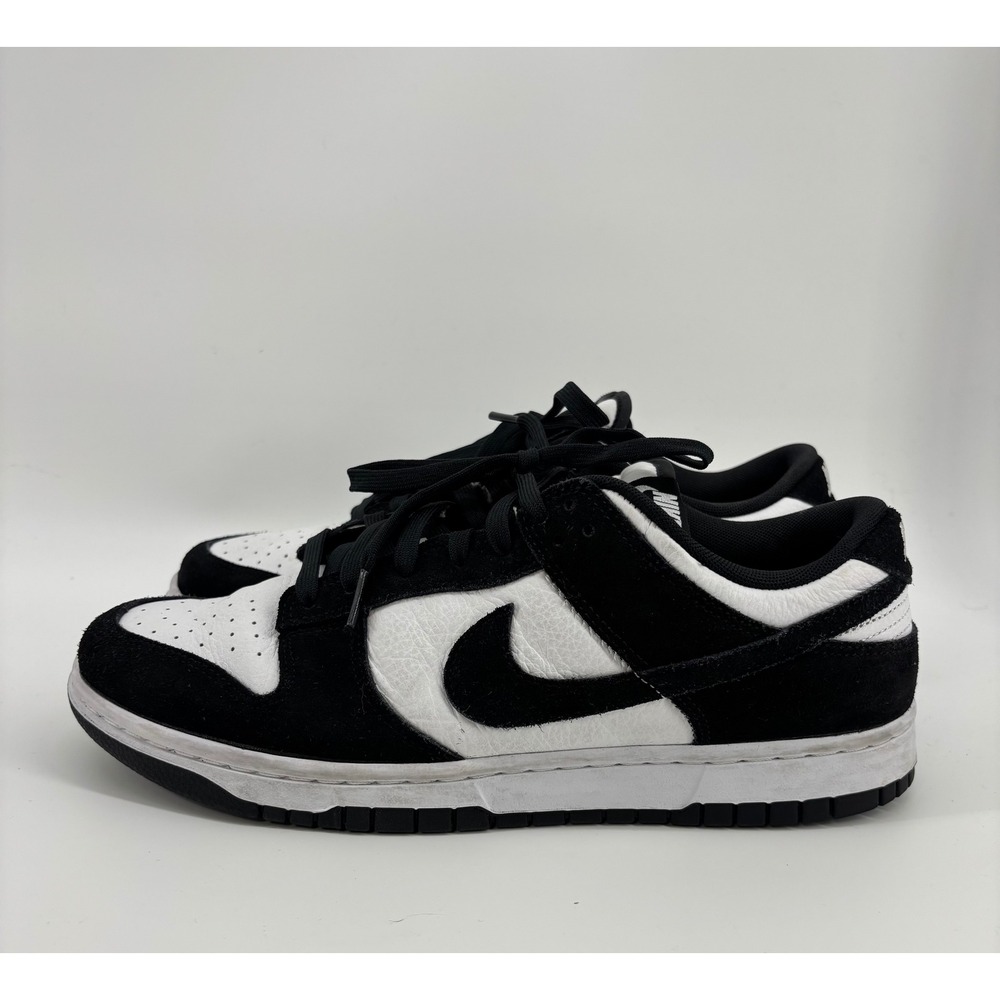 Nike Dunk Low Retro SE Suede Panda Men's 10.5 Black White